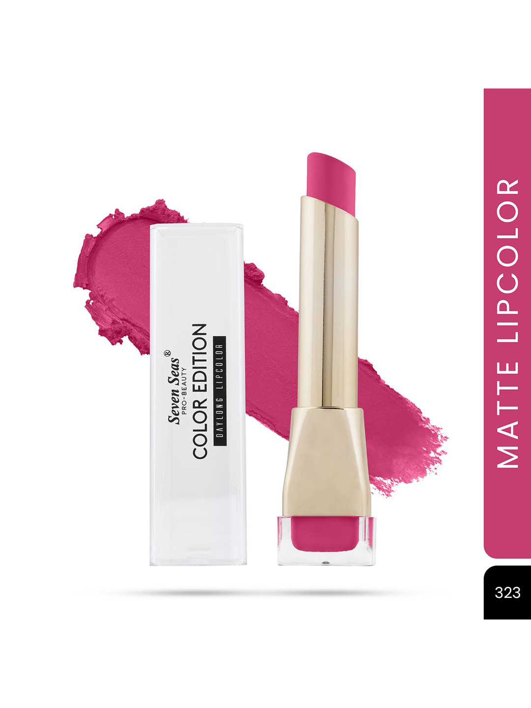 Seven Seas Pro Beauty Color Edition Day Long Matte Lip Color 3.5 g - Red Berry 323