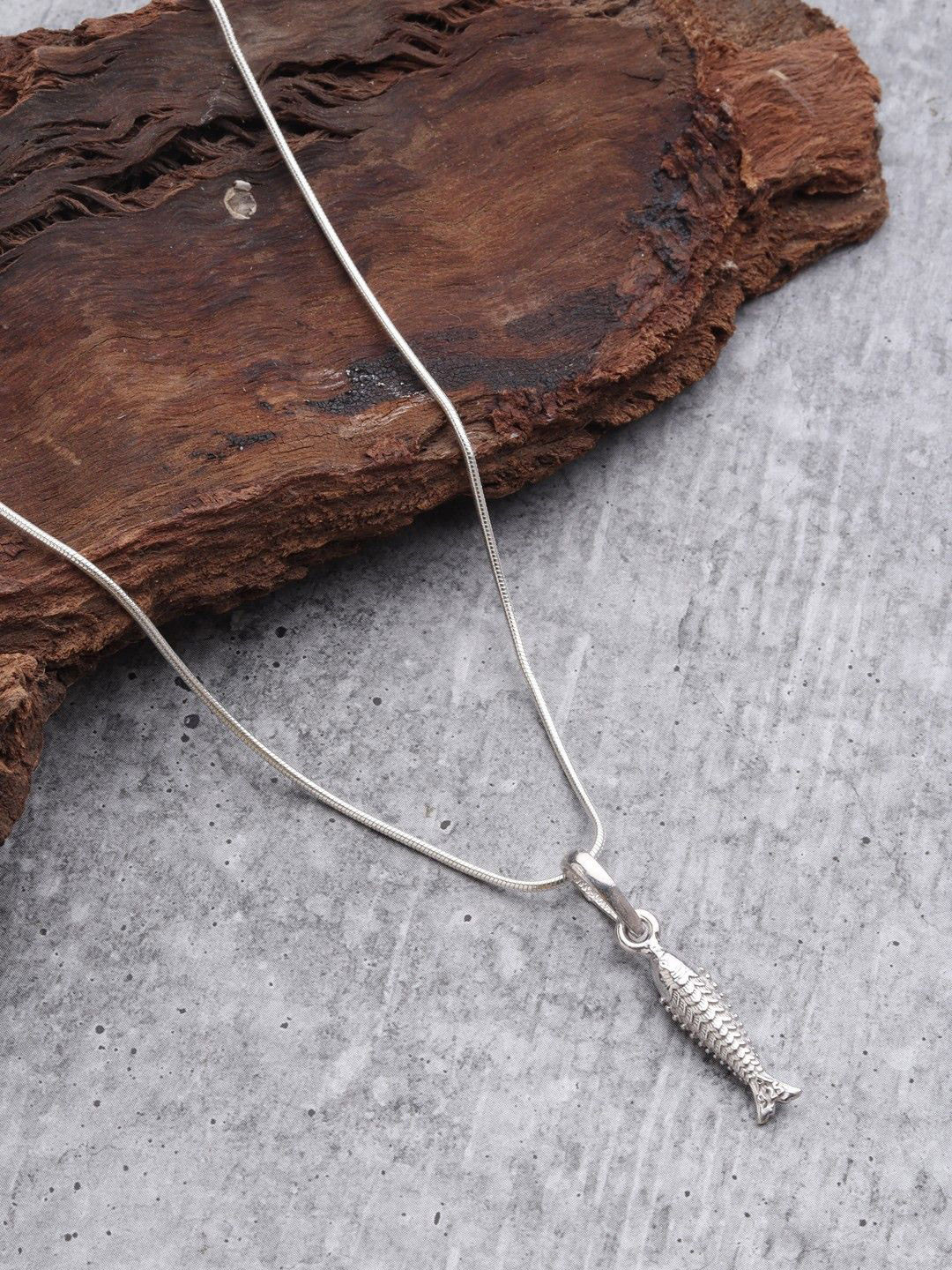 Metronaut 925 Sterling Silver Mermaid Pendant