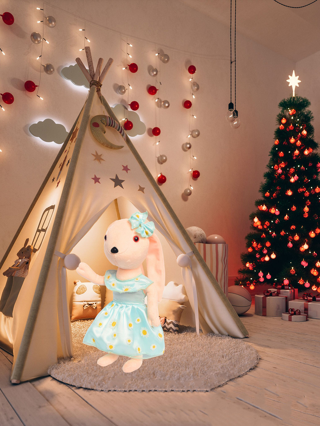 EL FIGO Microfibre Filled Non-Allergic Animals and Birds Soft Toys and Dolls