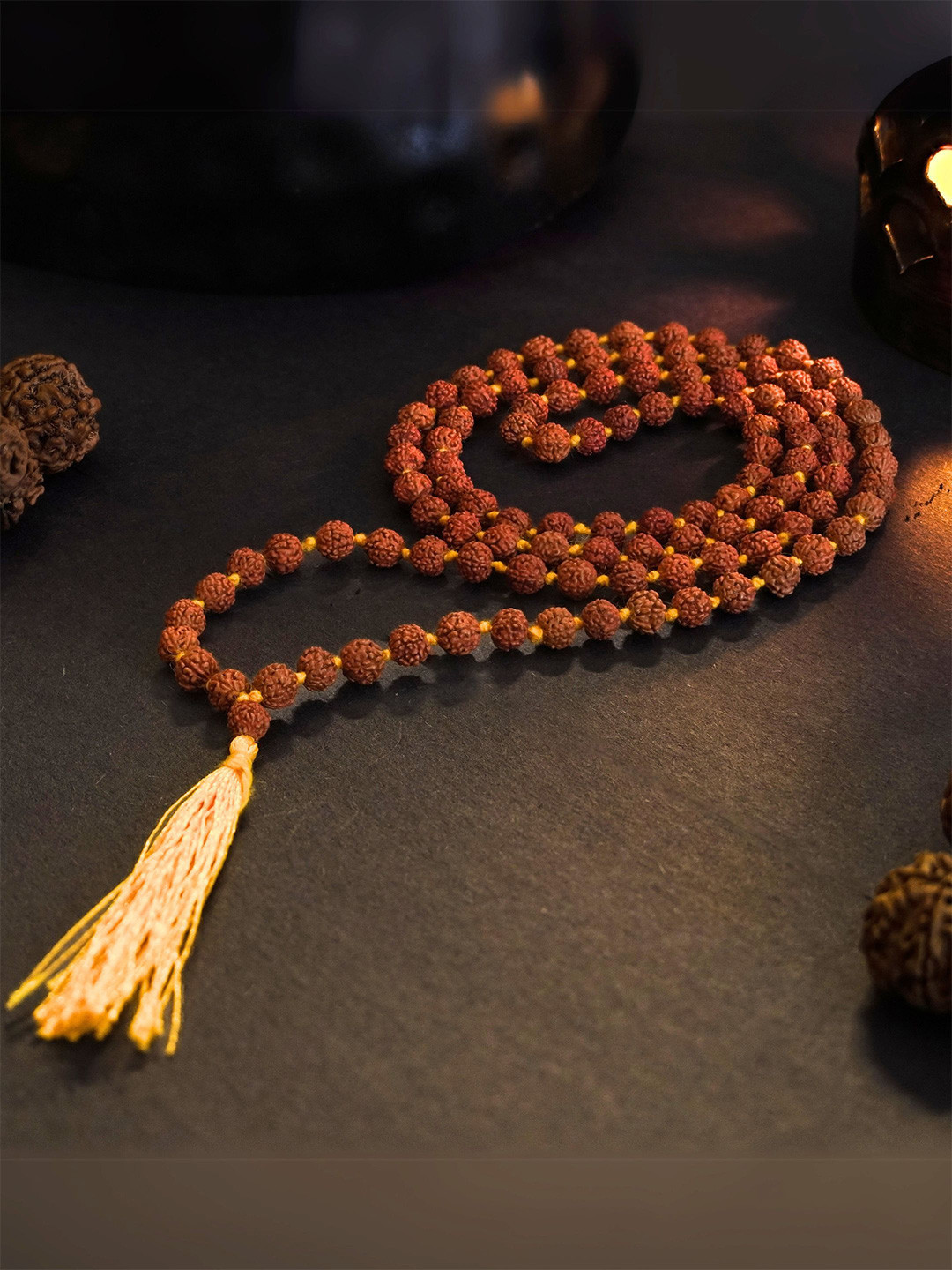 Japam Nanhe Rudraksha 108+1 Beads Mala
