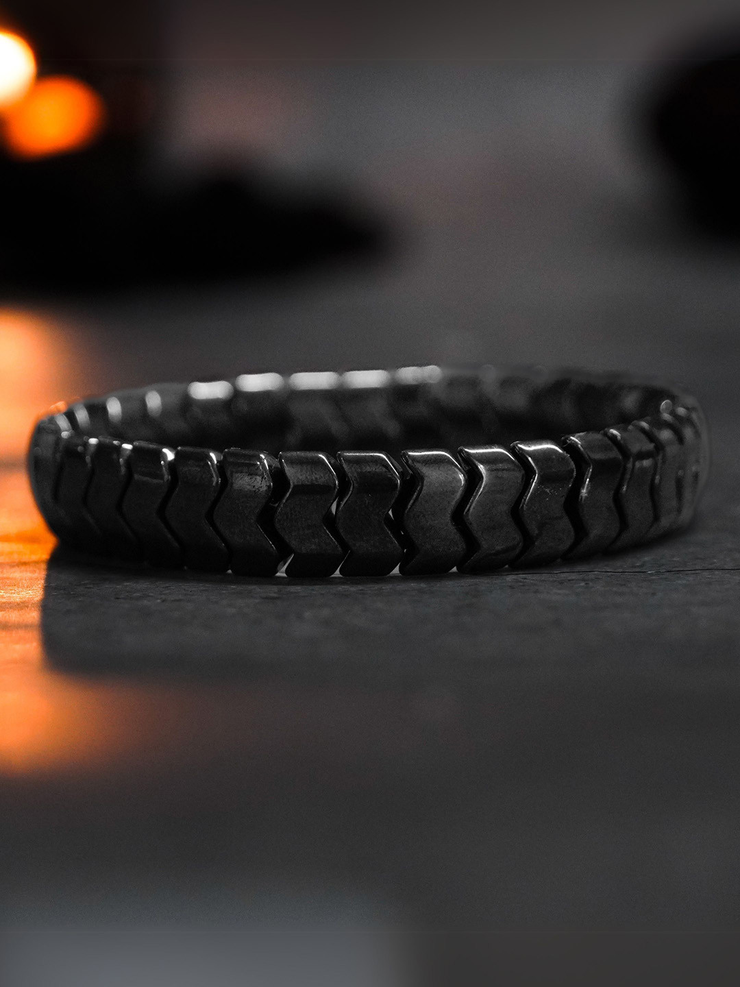 Japam Midnight Glow Hematite Bracelet