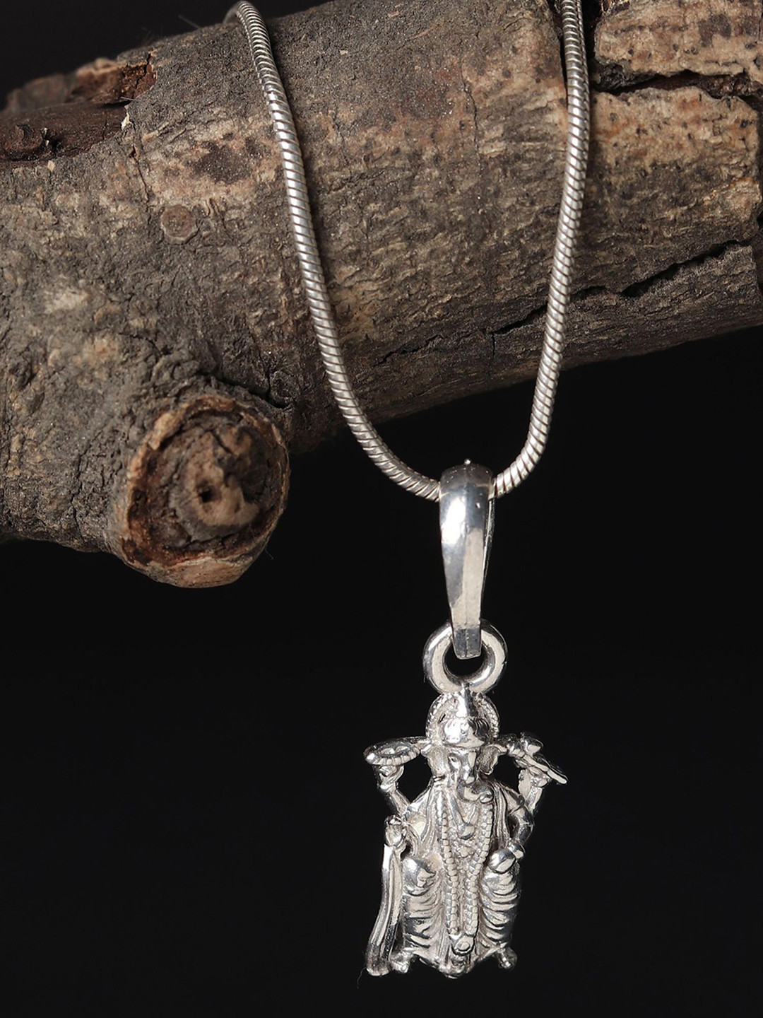 Metronaut 925 Sterling Silver Lord Ganpati Ji Pendants