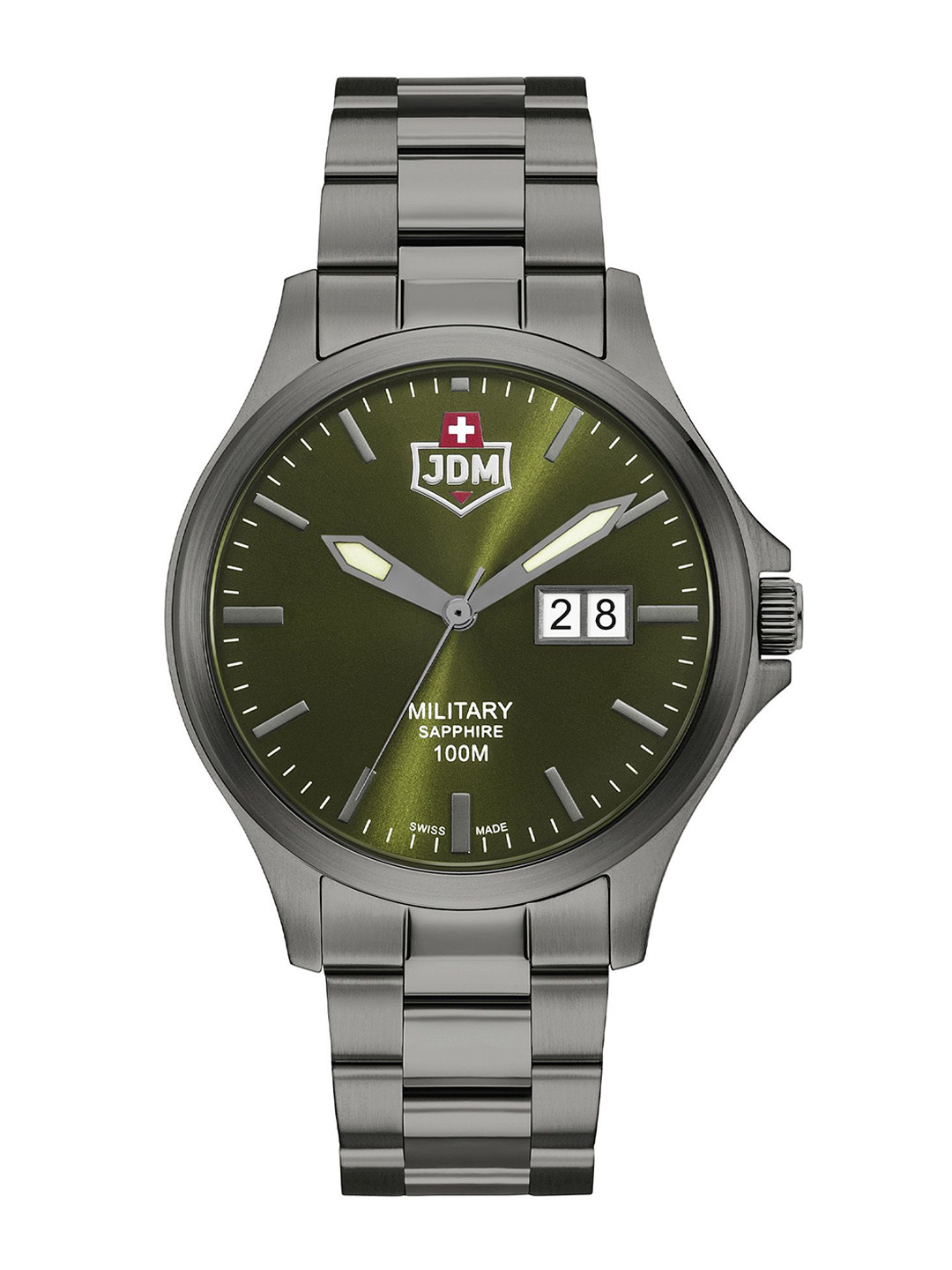 JACQUES du MANOIR Men Stainless Steel Bracelet Style Straps Analogue Watch JDM-WG014-05