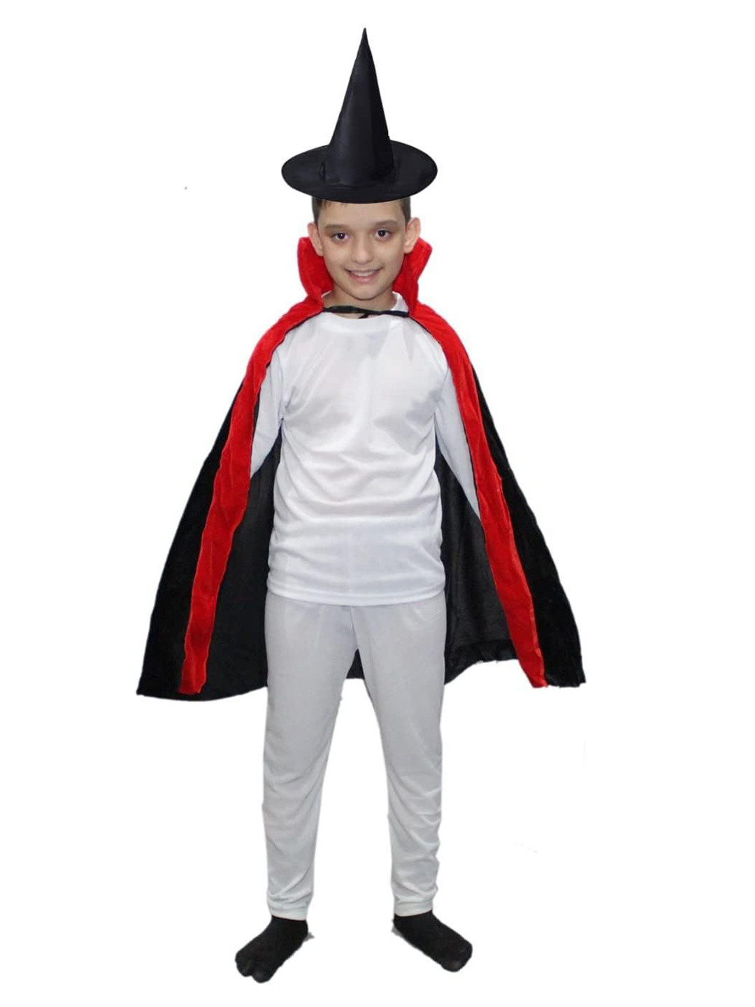 Kaku Fancy dresses Kids Halloween Dracula Robe & Hat Costume