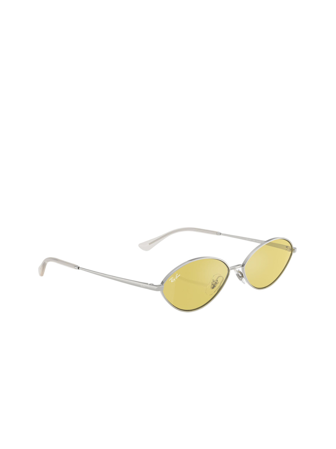 RAY-BAN Pulse Unisex UV Protected Yellow Lens Oval Sunglasses - 0RB3757003/6D56