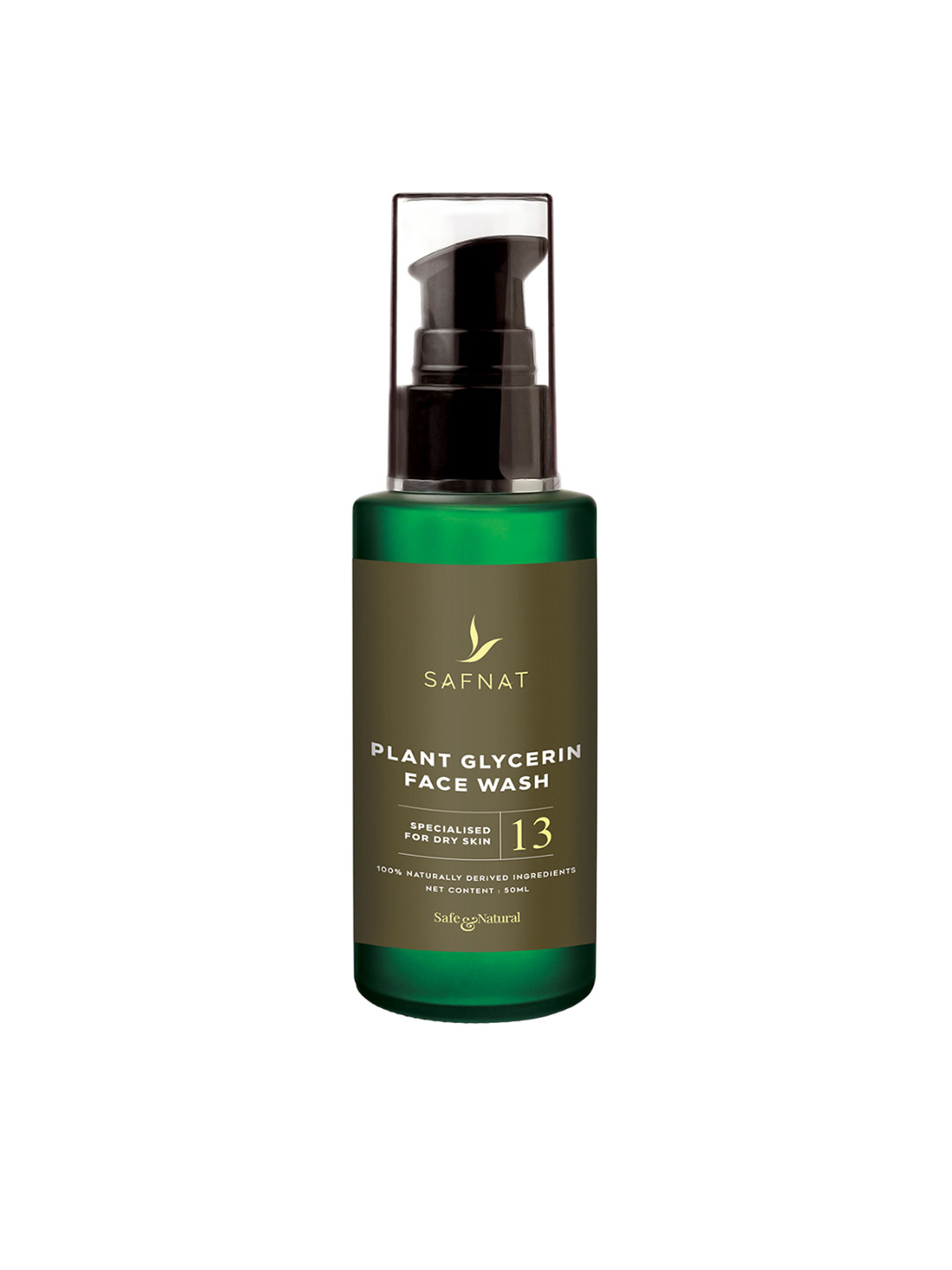 SafNat Plant Glycerin Aloe Vera Face Wash - 50 ml