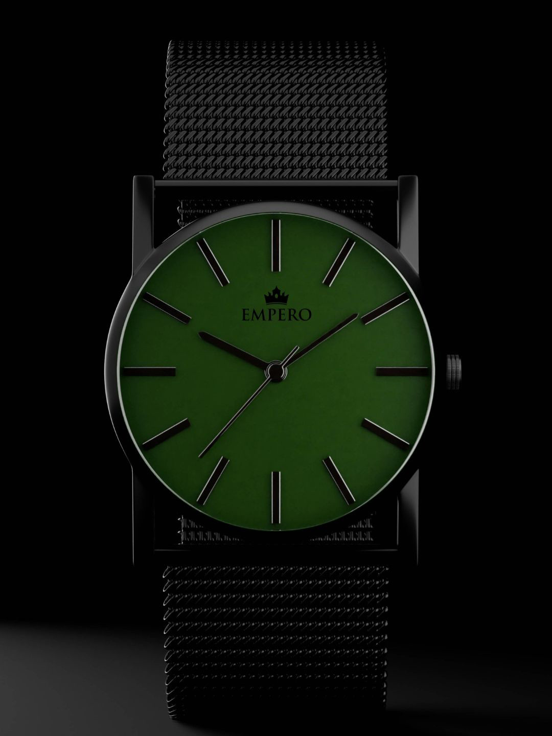 EMPERO Men Brass Dial & Stainless Steel Wrap Around Straps Analogue Watch EAB104