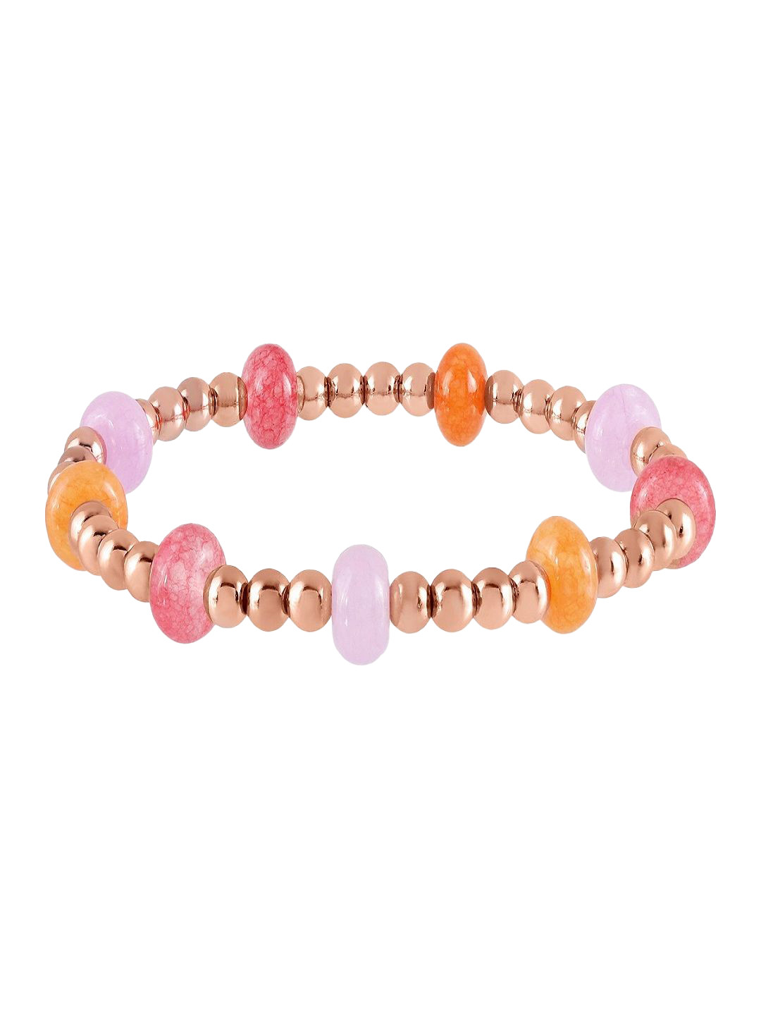 Nirvana Unisex Quartz & Hematite Stretch Elasticated Bracelet