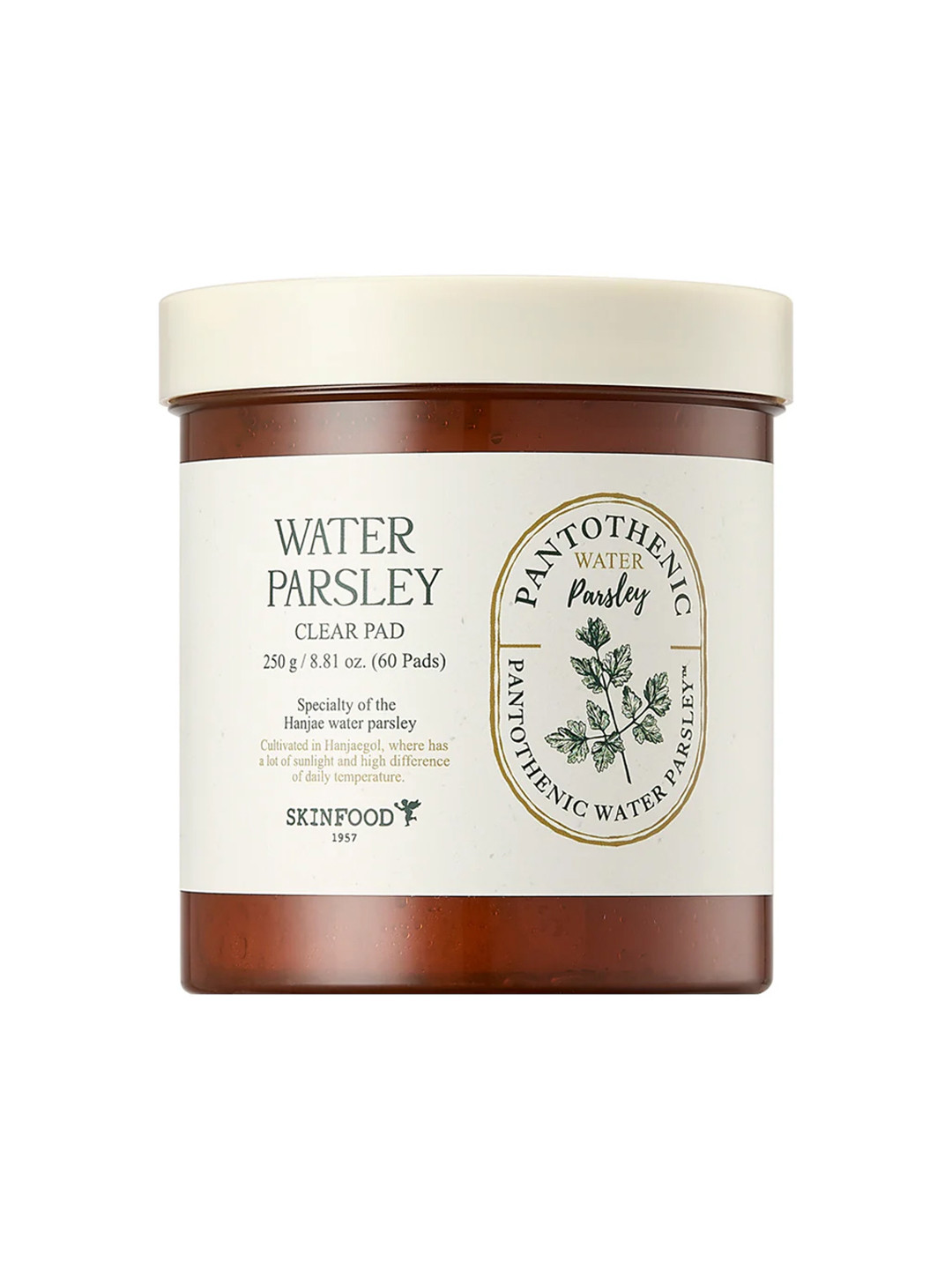 SKINFOOD Pantothenic Water Parsley Clear Pad 250g - 60 Pads