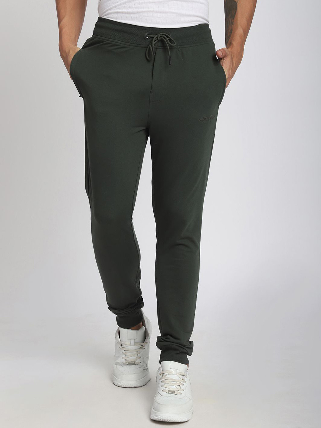 Stitch Hub Men Loop knit Joggers for Men