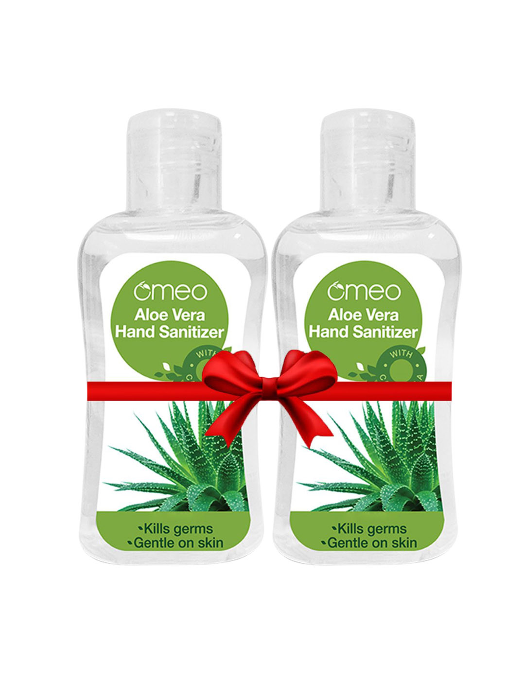 Omeo Set Of 2 Aloevera Hand Sanitizer With Calendula- 100 ml Each