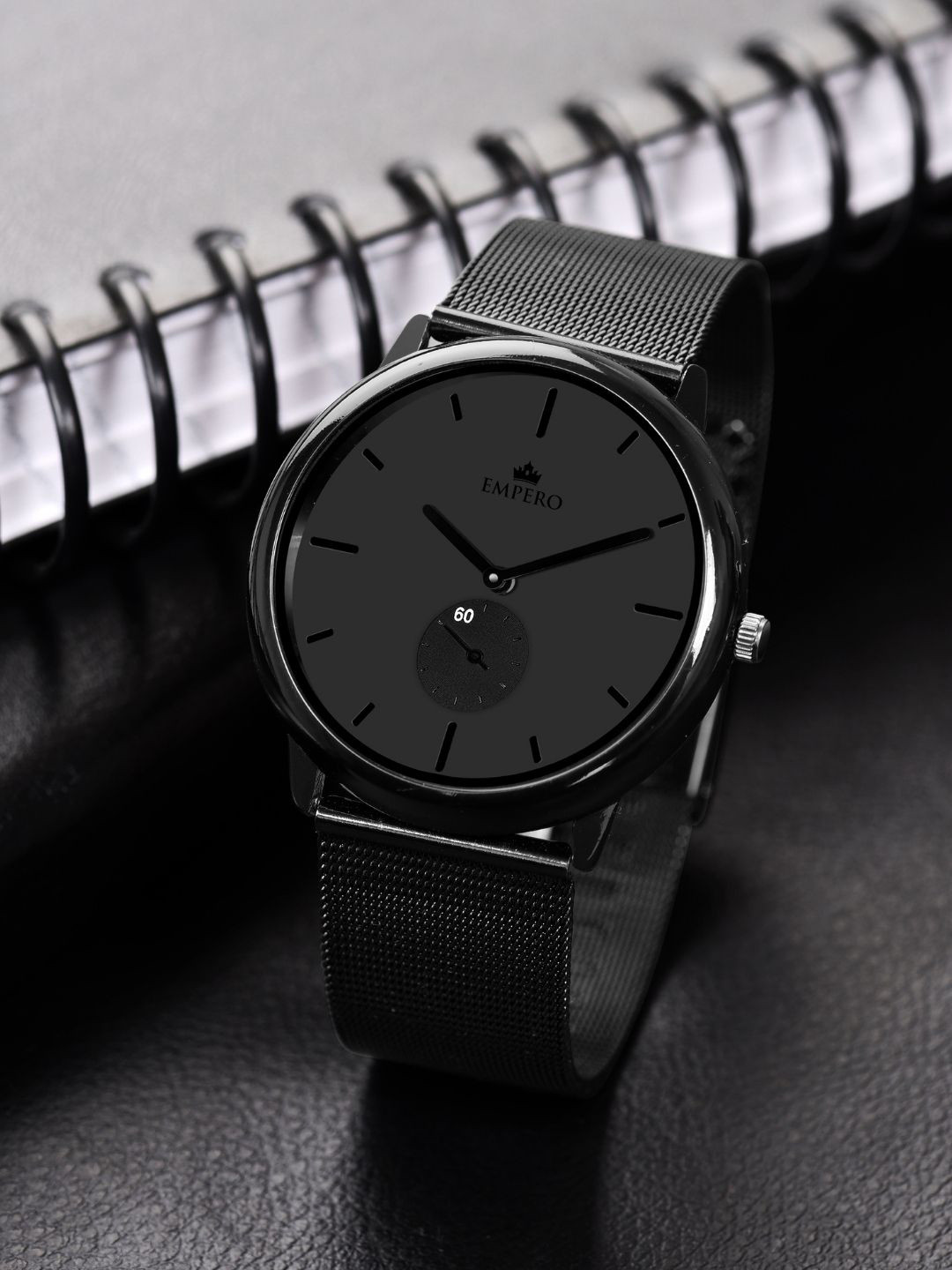 EMPERO Men Embellished Bracelet Style Straps Analogue Multi Function Watch EAB303