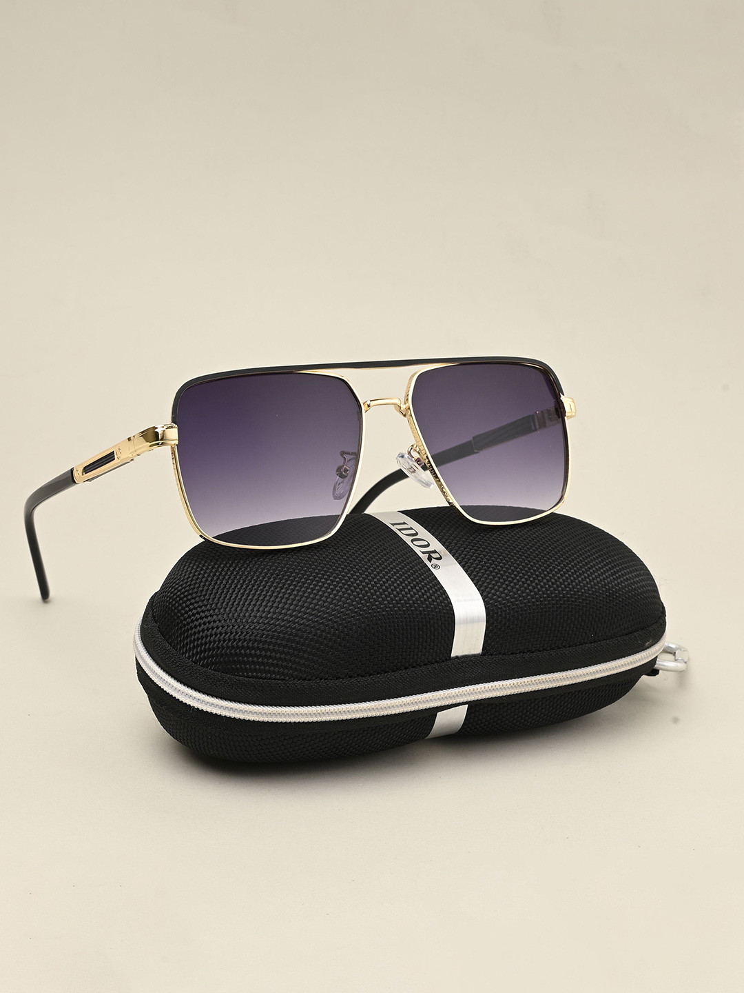 IDOR Unisex Fashion Sunglass IDOR-2508-GD-GRY