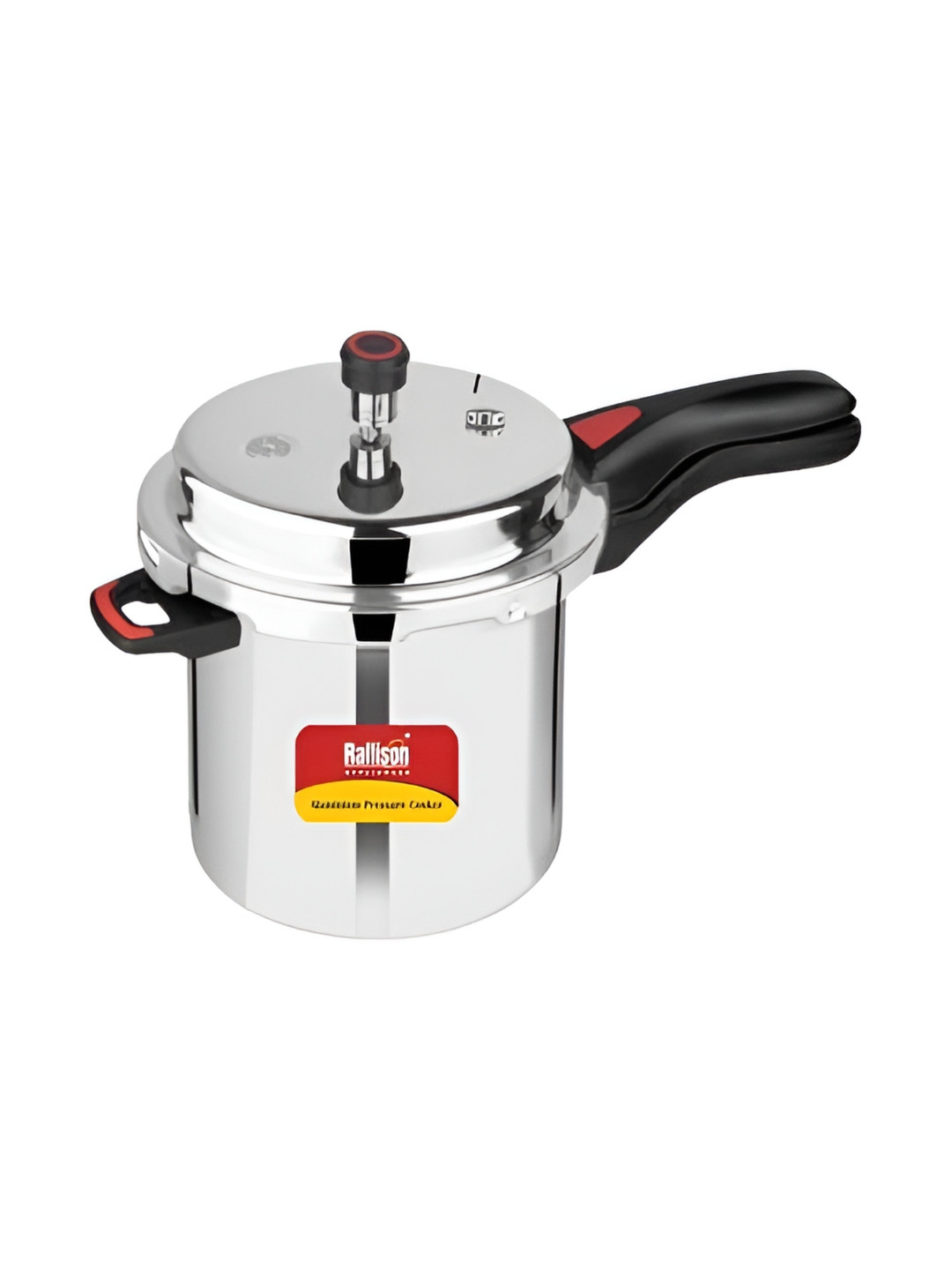 Rallison 0 Steel Aluminium Easy to Clean Induction Outer Lid Pressure Cooker-10 L