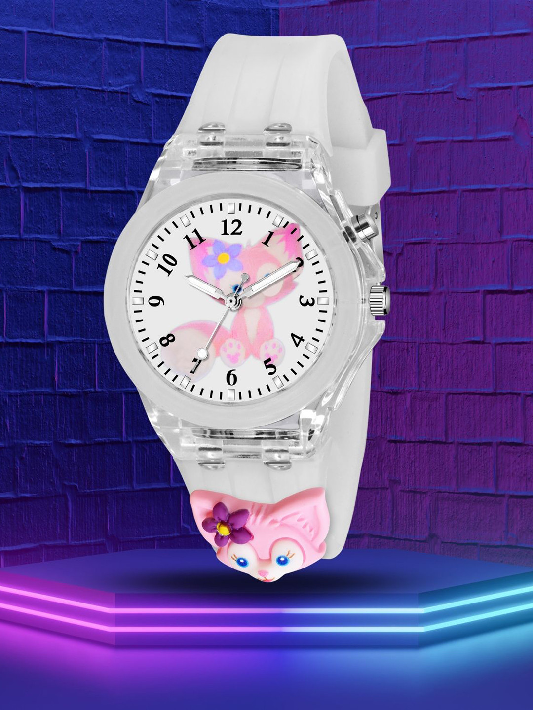 SWADESI STUFF Unisex Kids Dial & Bracelet Style Straps Analogue Watch MULTI FOX 27