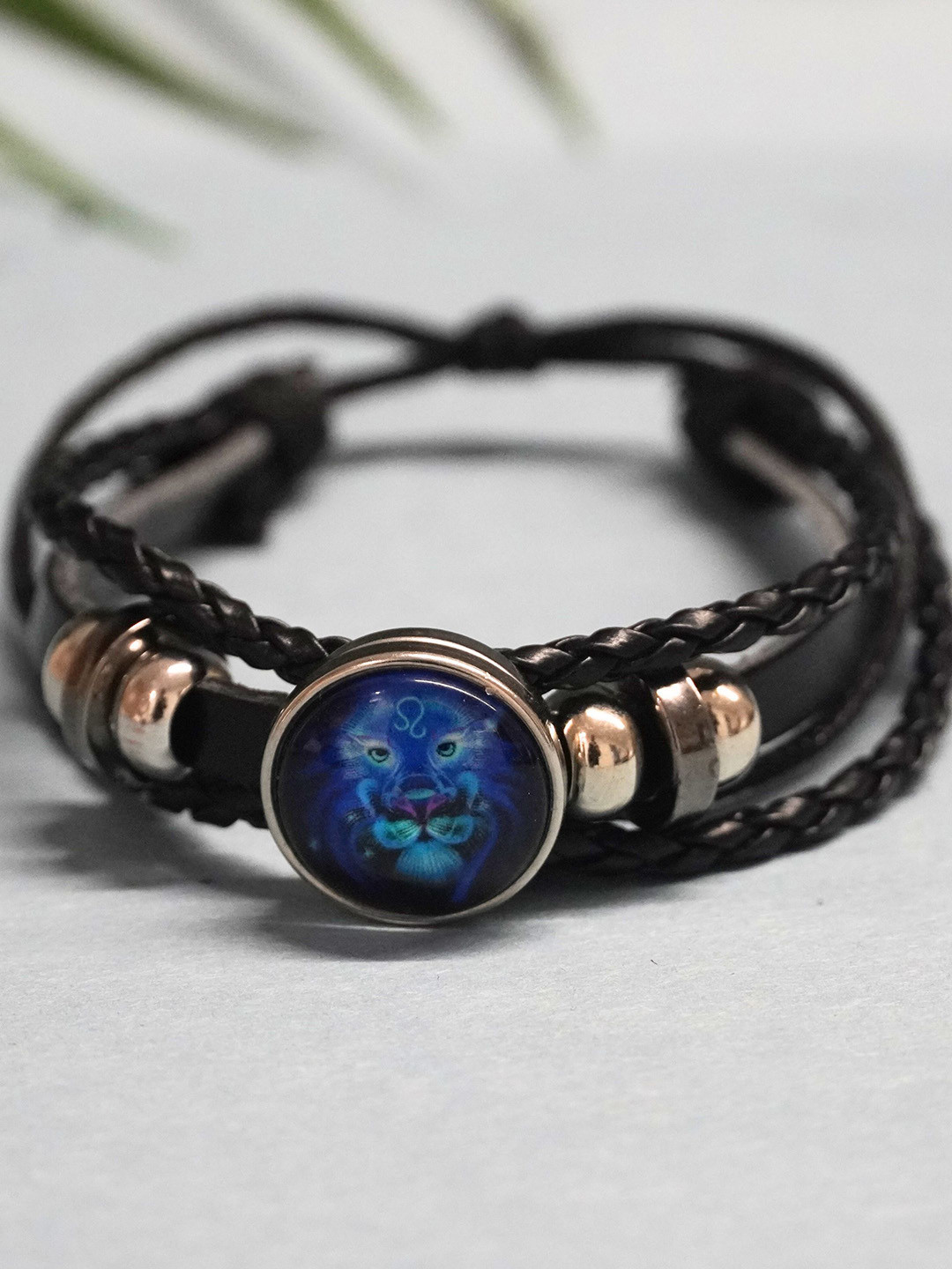 Japam Zodiac Cosmic Leather Multistrand Bracelet