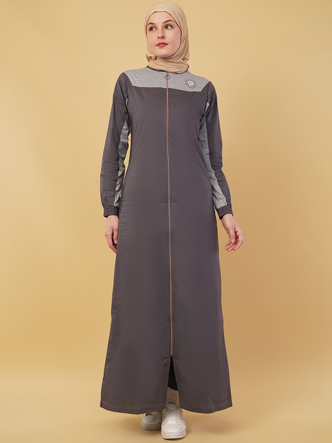 IDH London Colourblocked Jilbab With Scarf