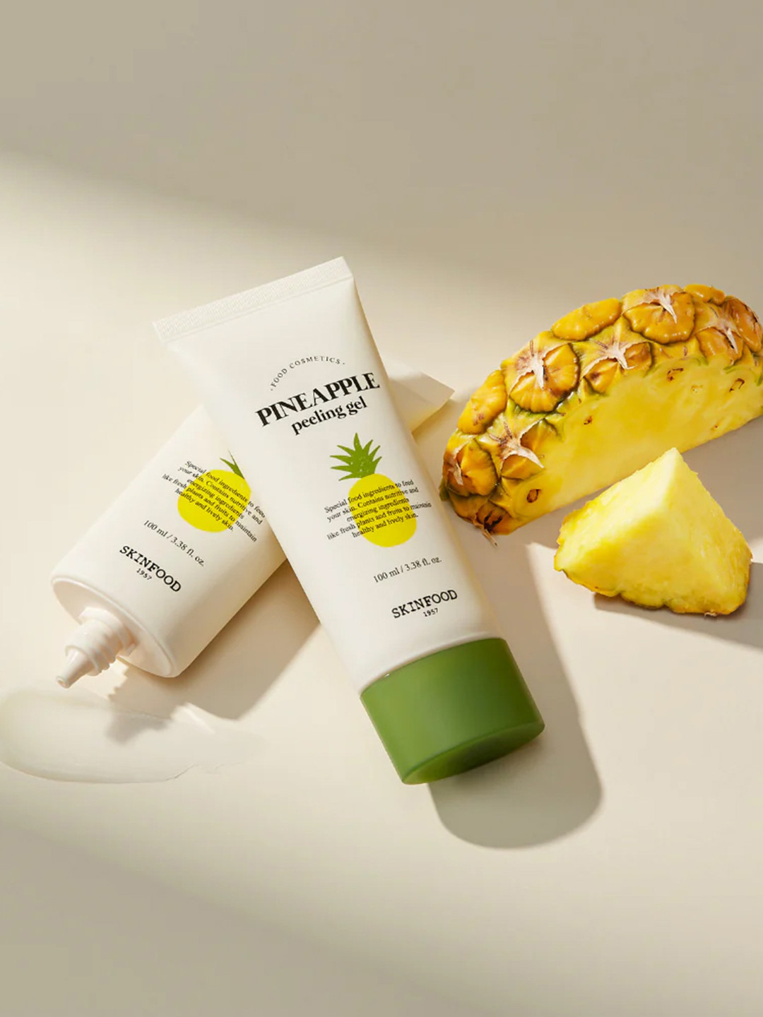 SKINFOOD Pineapple Peeling Gel with Aloevera Leaf - 100 ml