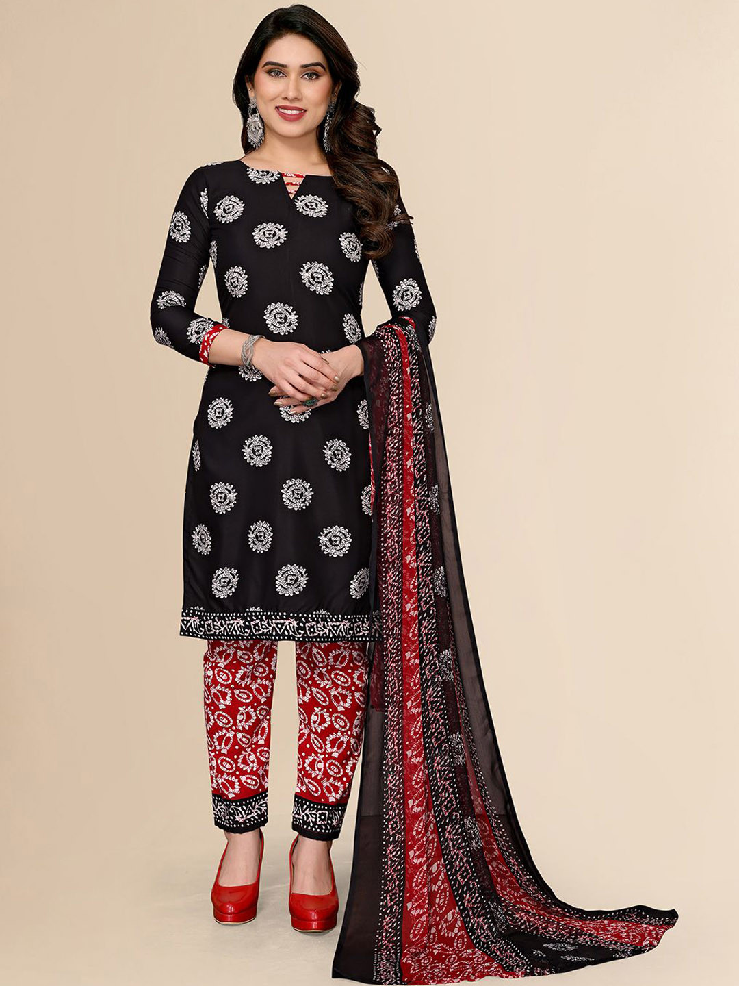 Moda Rapido Printed Unstitched Dress Material