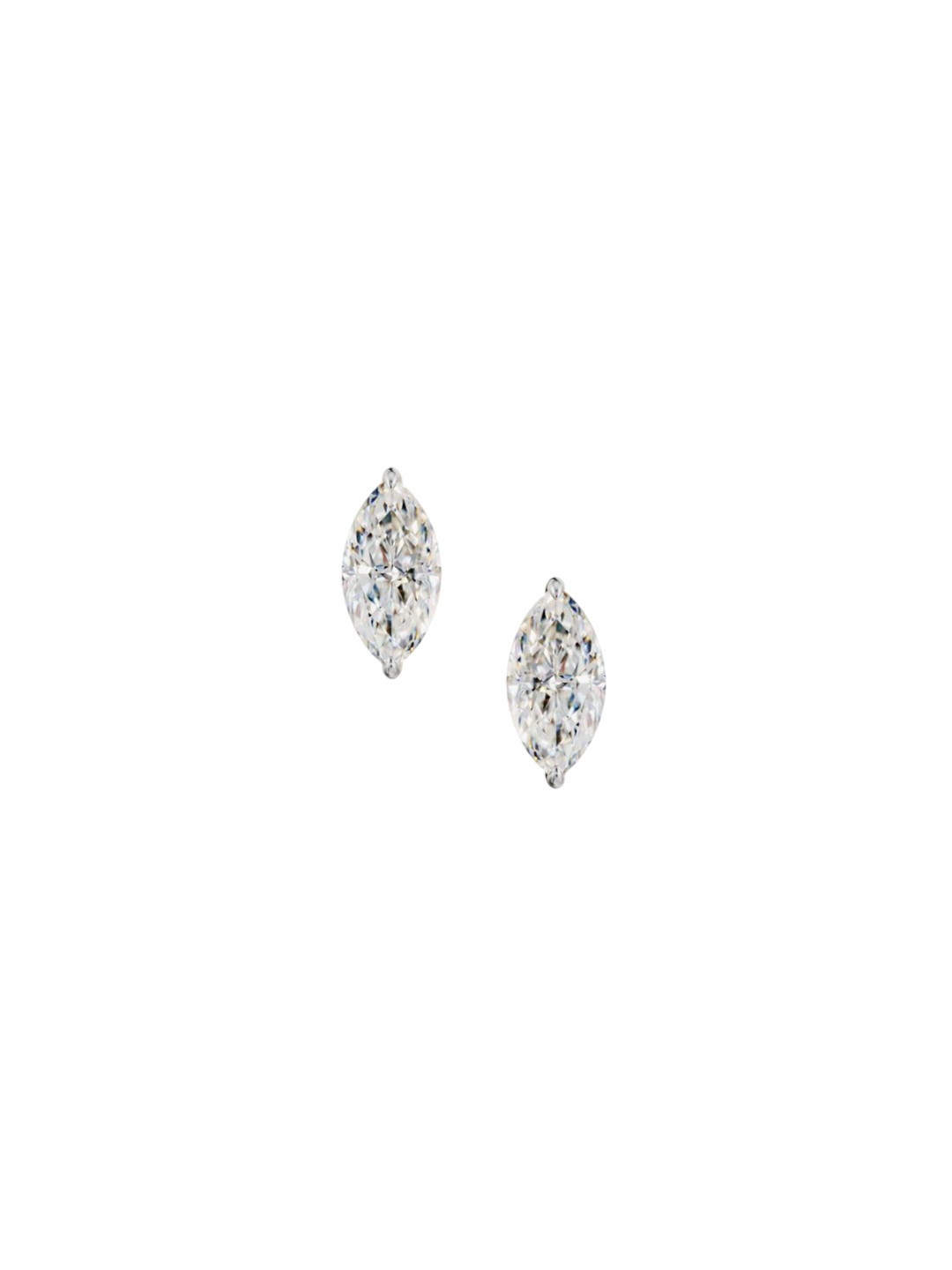 Emori 1 CT Marquise Lab Diamond in 14KT Gold Earring