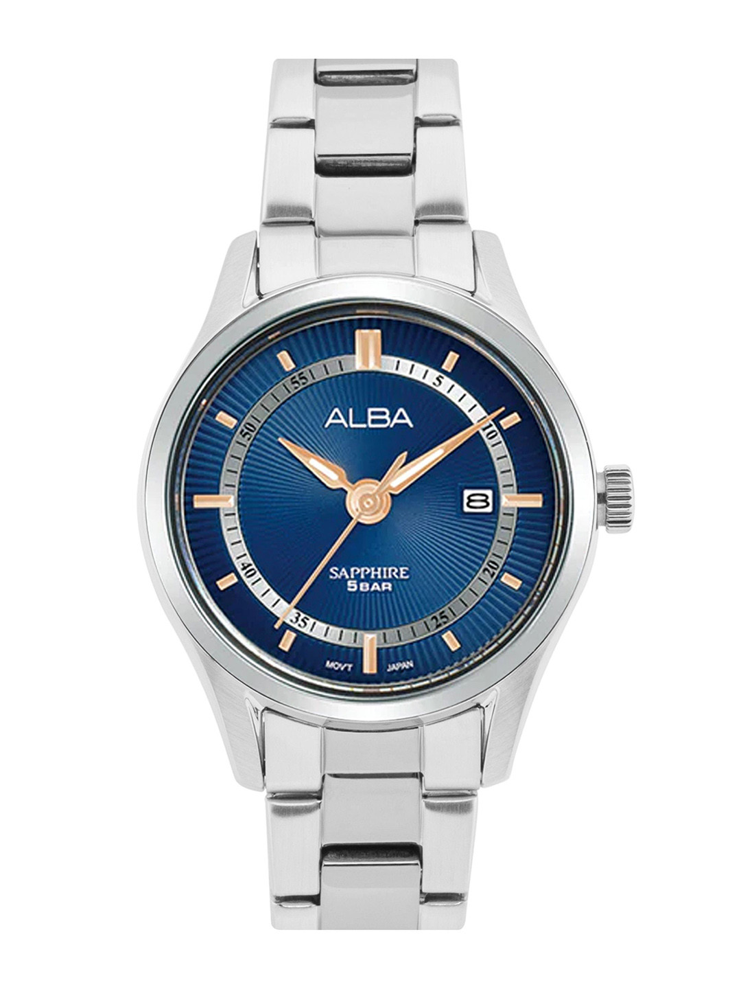 Alba by seiko Asterix Blue Dial Watch-AS9R17X1