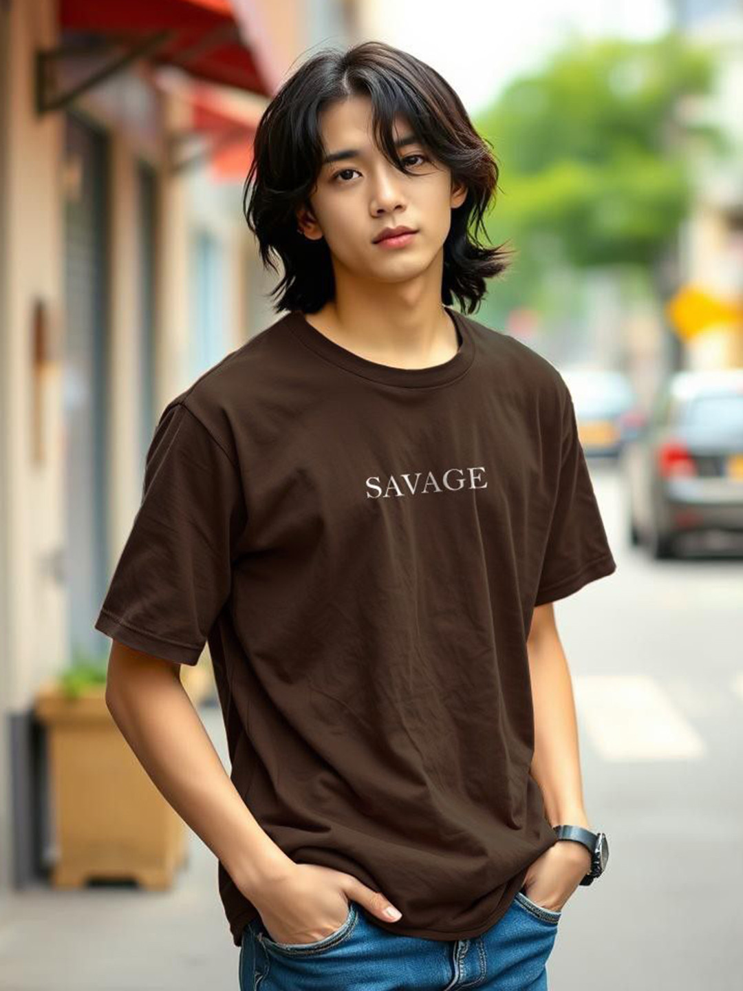 TOGS & TERRE Men Typography Printed Organic Cotton T-shirt