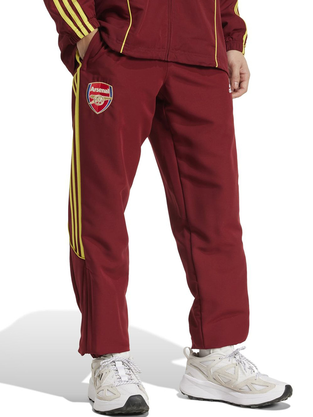 ADIDAS Afc Ubp Men Graphic Printed Mid Rise Joggers