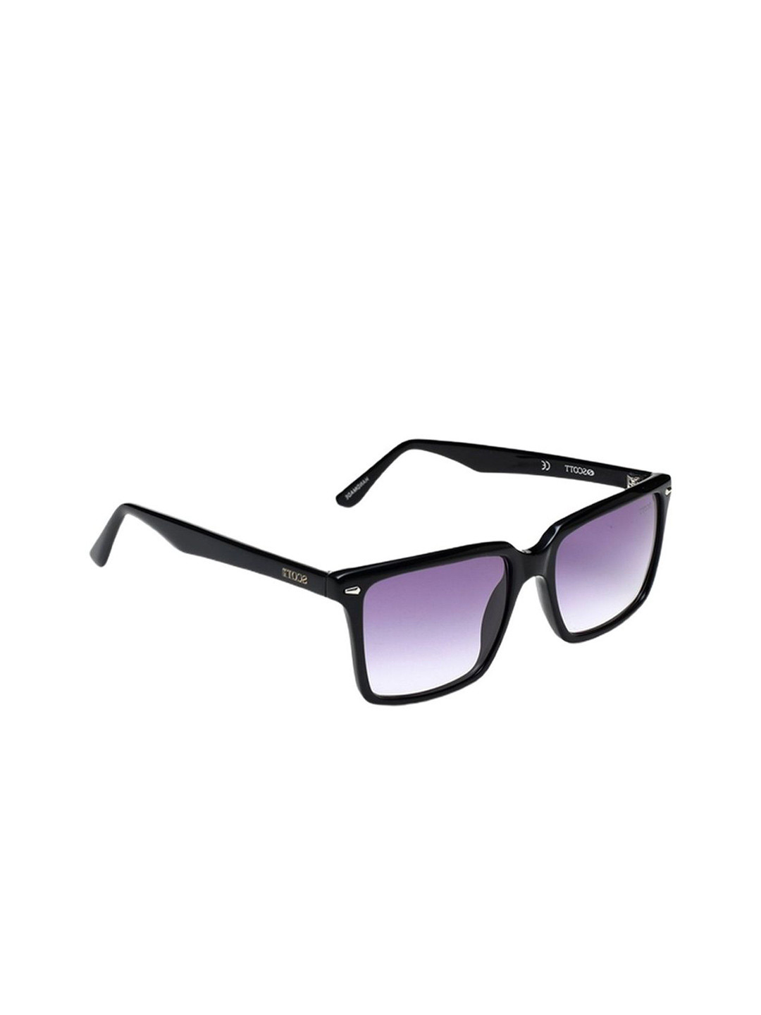 SCOTT Unisex Rectangle Sunglasses with UV Protected Lens Scott 10012 Clive C3 54 S