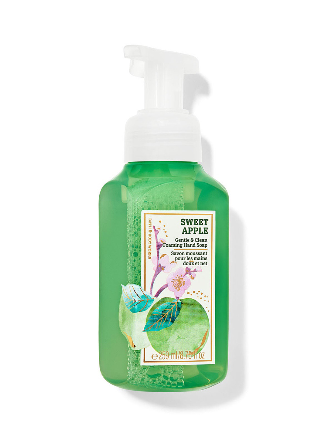 Bath & Body Works Sweet Apple Gentle & Clean Foaming Hand Soap - 259 ml
