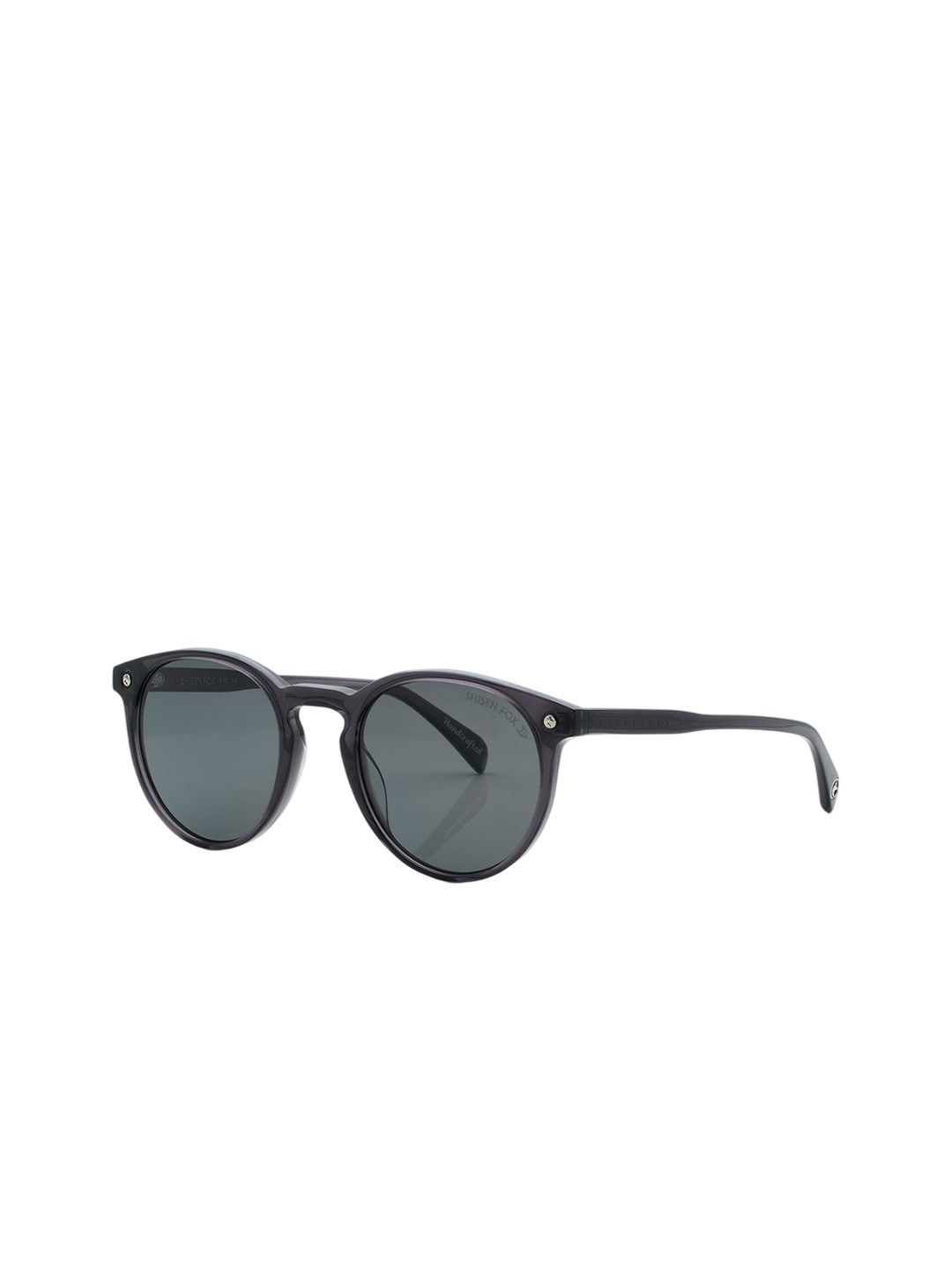 Shisen Fox Unisex Round Sunglasses with Polarised and UV Protected Lens SG256