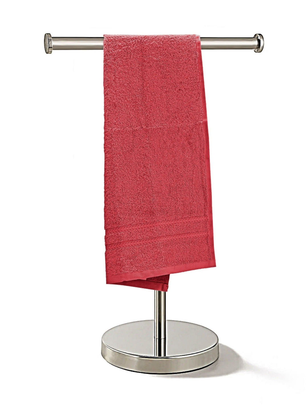 The Happy Pod 2 Piece Rose 530 GSM High Absorbent Bamboo Cotton Hand Towels