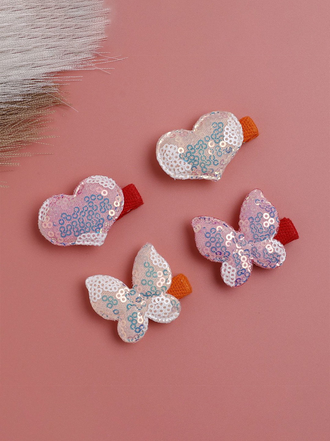 Jewelz Girl Set of 4 Alligator Hair Clip