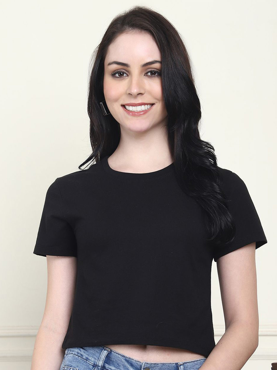 WELL KEPT Women Cotton Crop Top