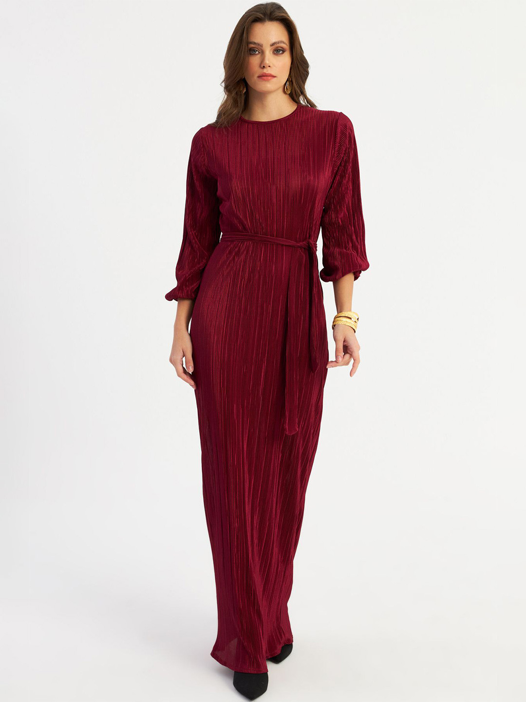 Cool & Sexy Women Tie-Ups Sheath Maxi Dress