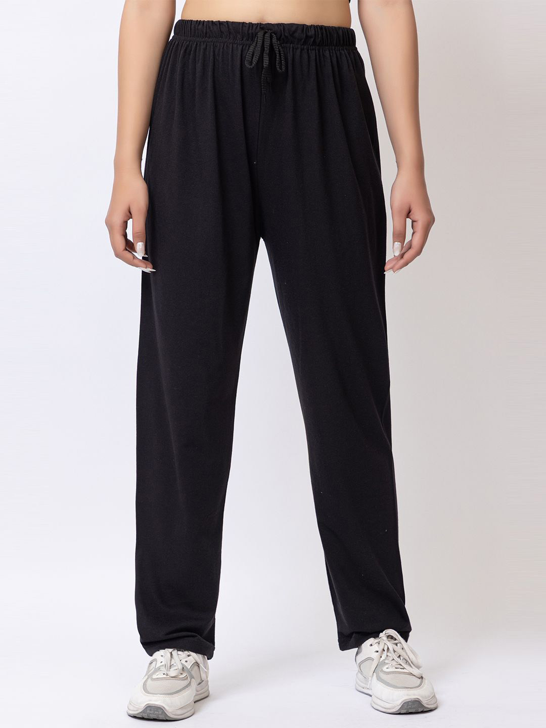 RG BY S.S. Clothing Women Cotton High Rise Track Pants