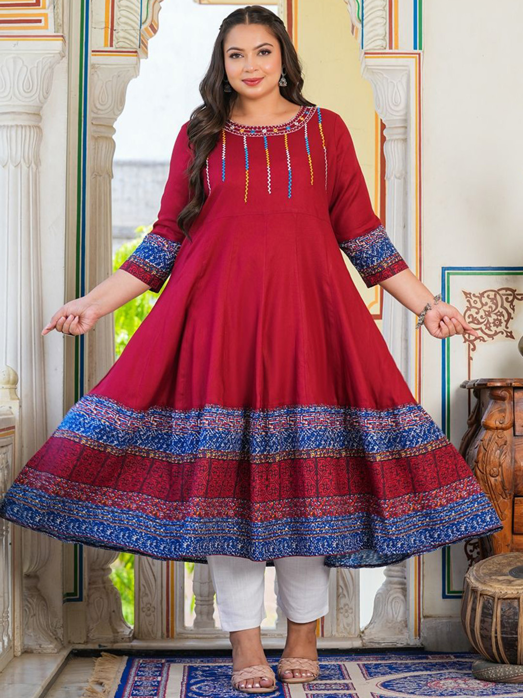 YASH GALLERY Women Anarkali Kurta