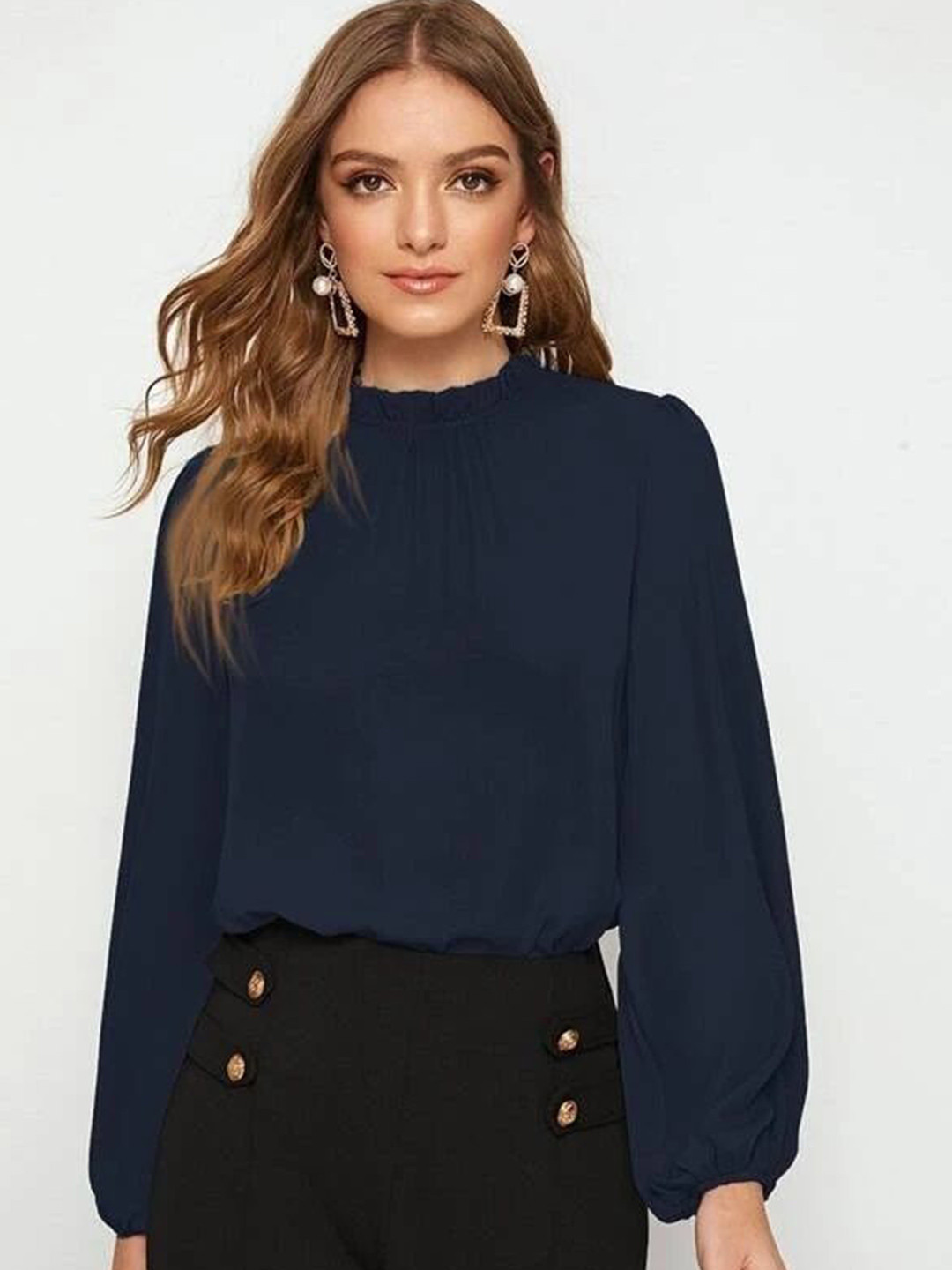 Chemistry Puff Sleeve Organic Cotton Top