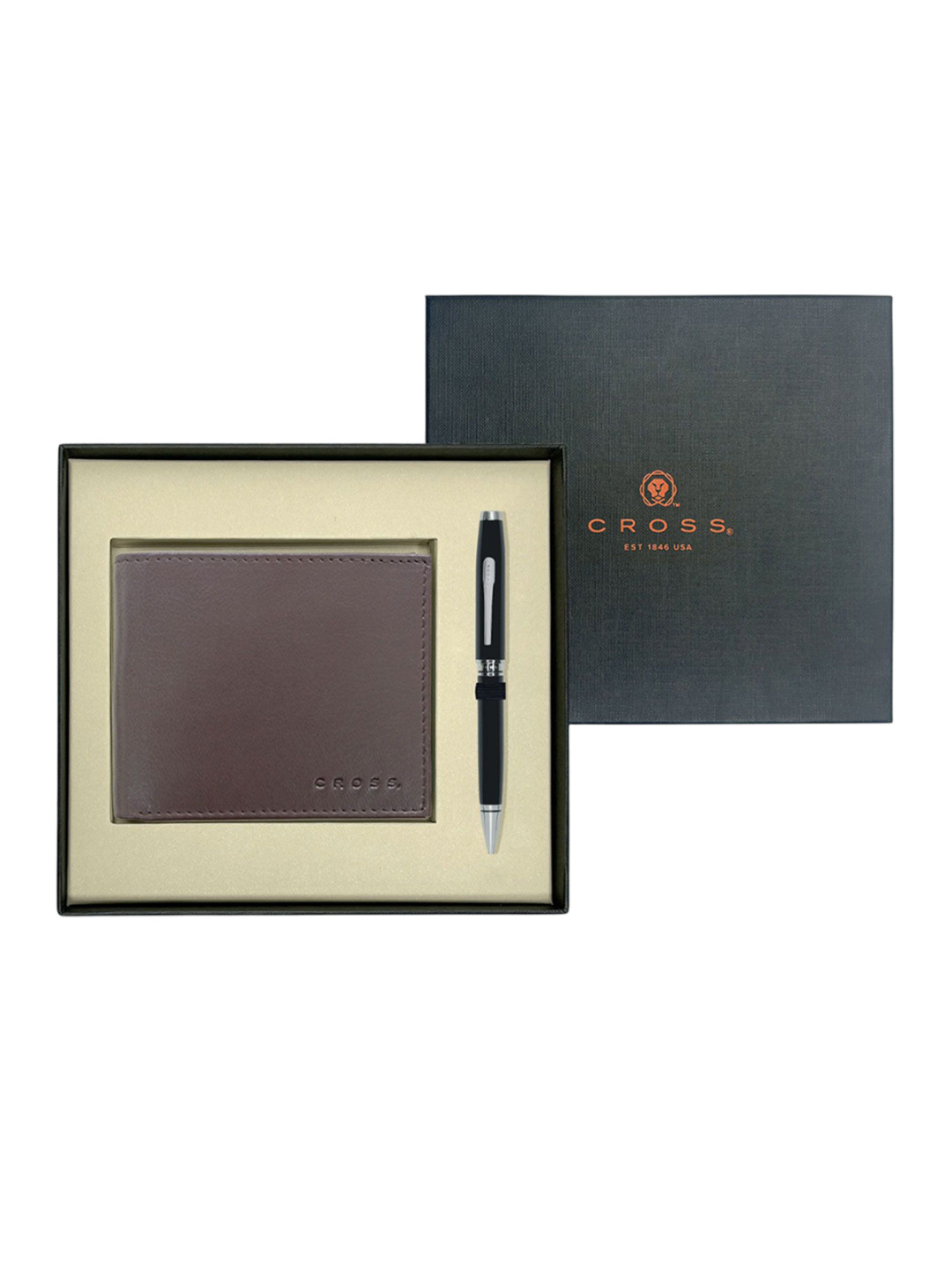 Cross Card Wallet & Pen Accessory Gift Set