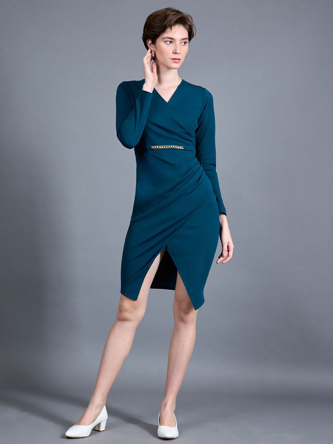 Miss Chase Women Georgette Dress