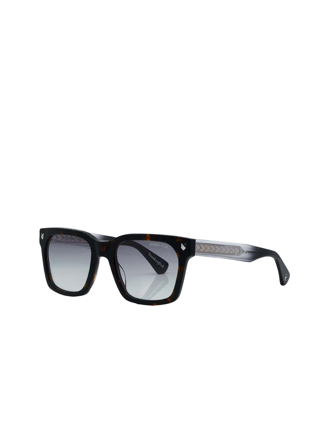 Shisen Fox Unisex Square Sunglasses with UV Protected Lens SG233