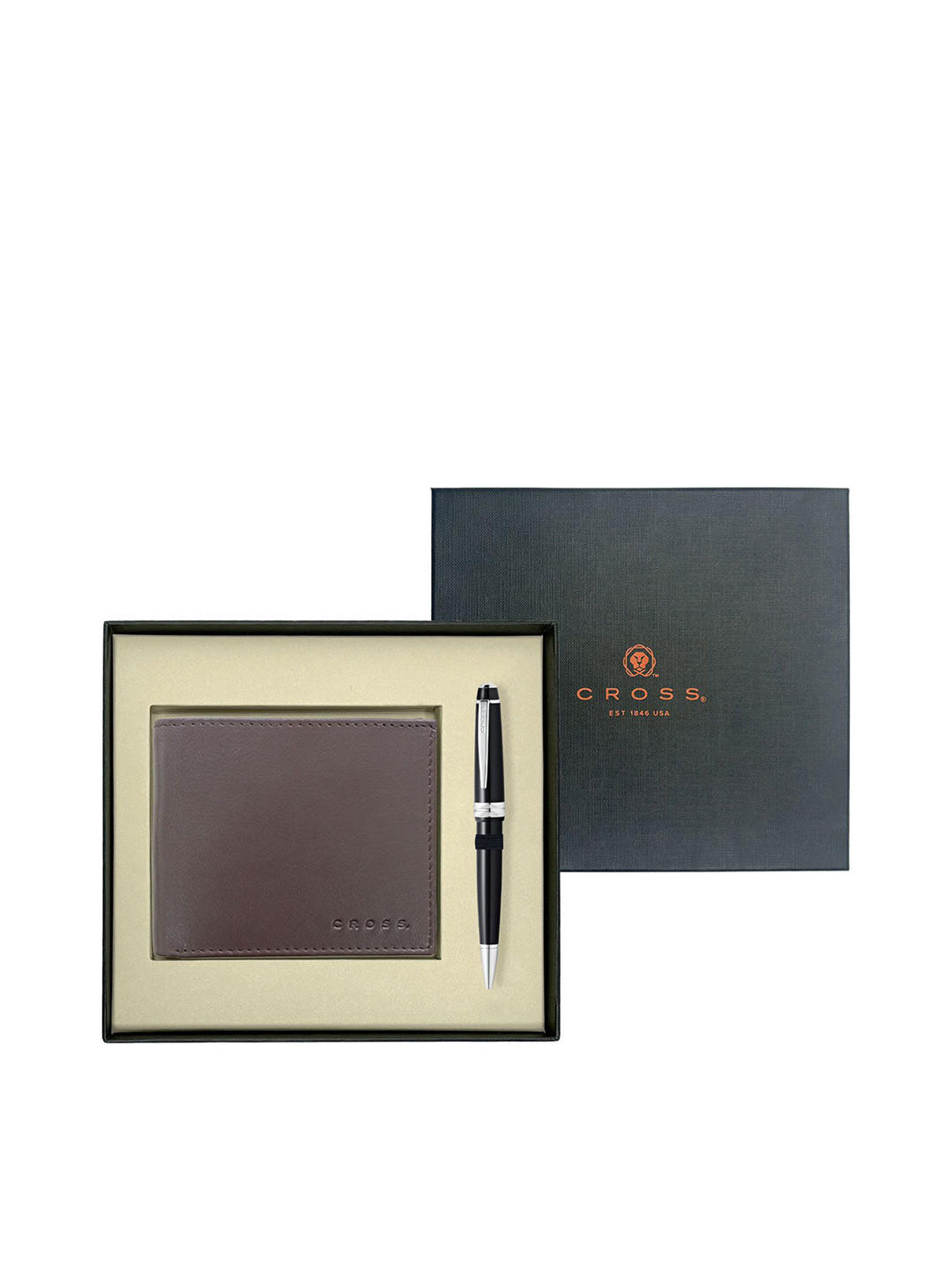 Cross Bailey Card Wallet & Pen Accessory Gift Set