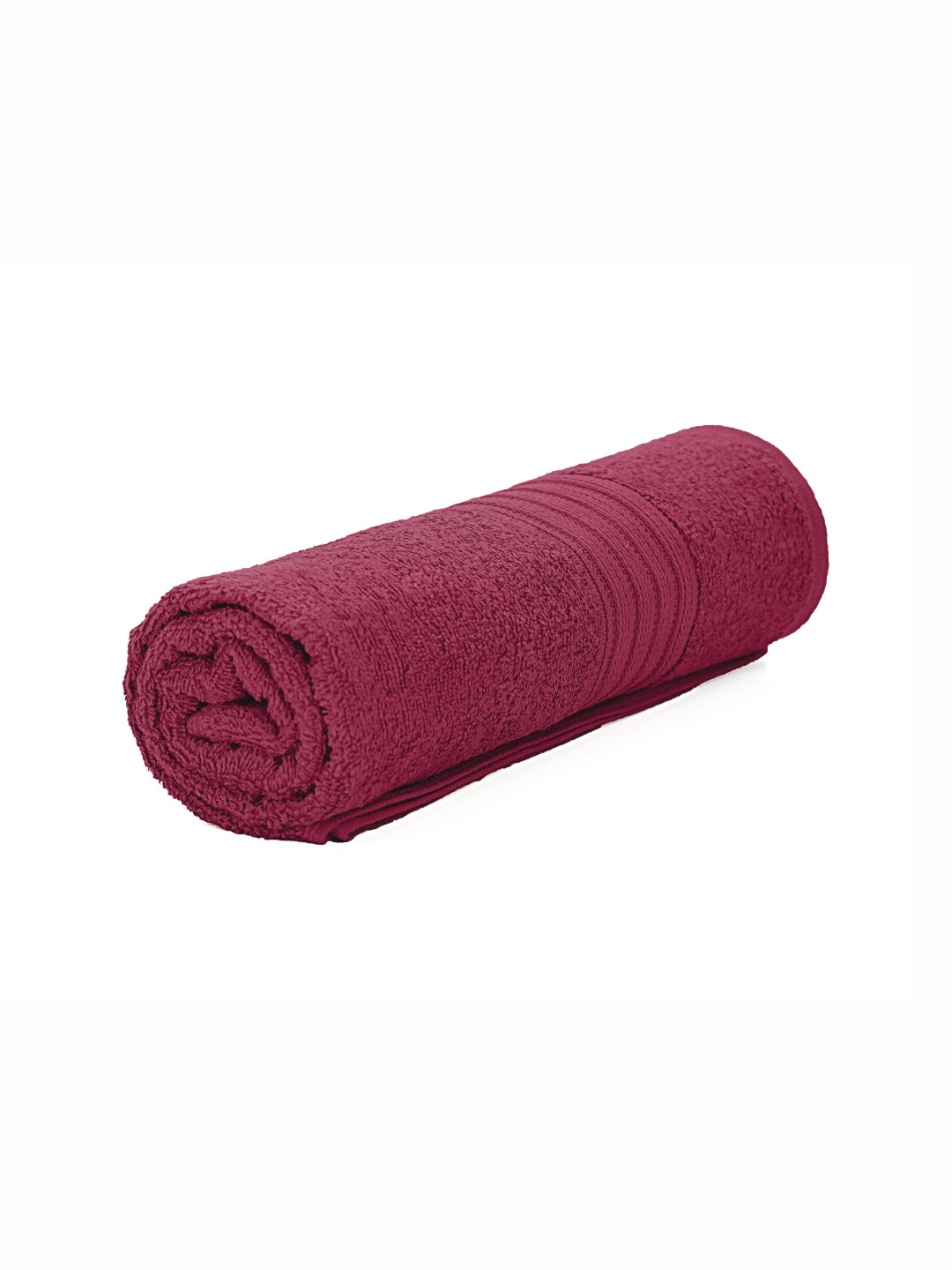 The Happy Pod 1 Piece Magenta High Absorbent 100% Cotton Bath Towel 380 GSM