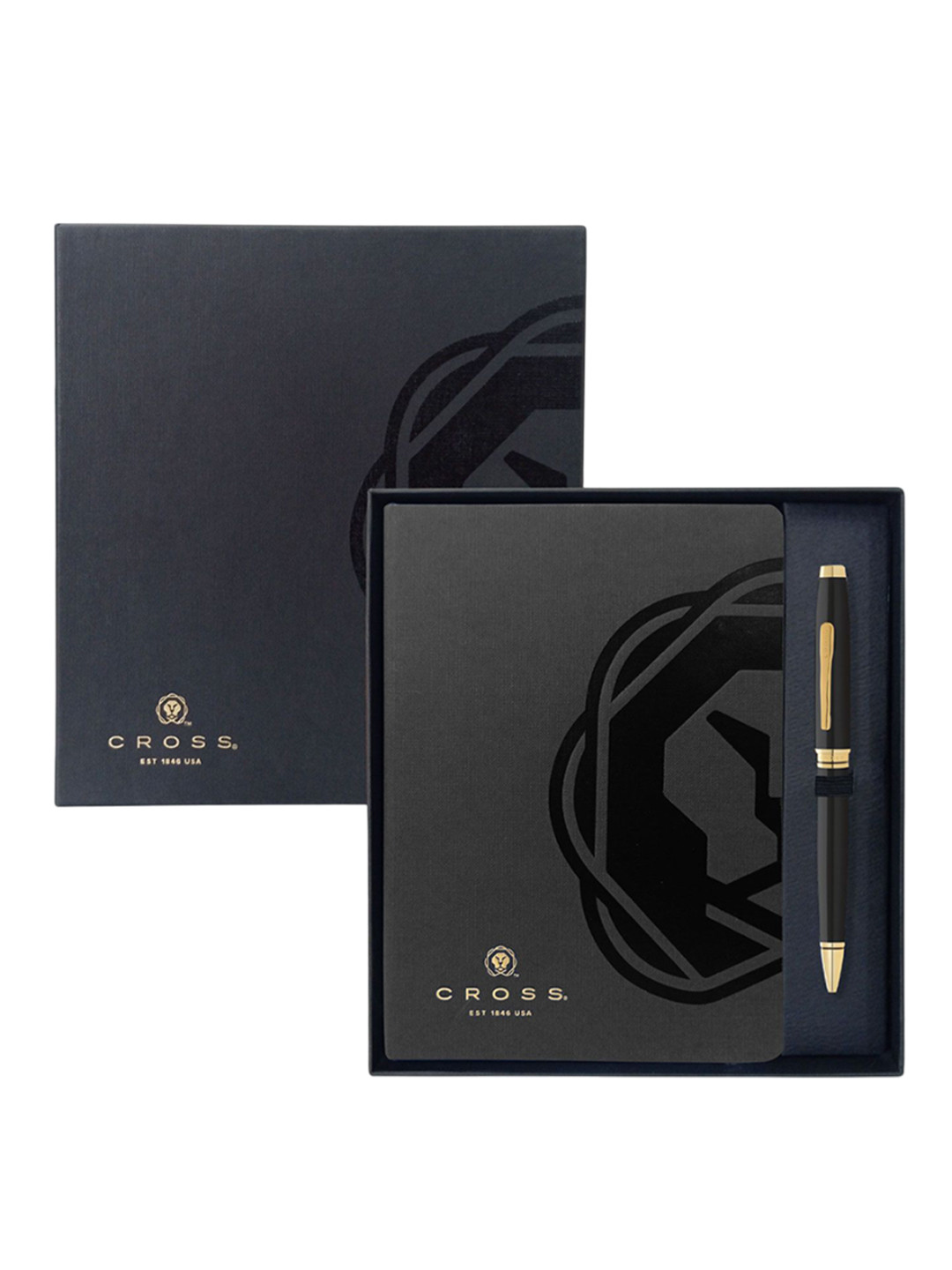 Cross Ball Point Pen With Notebook