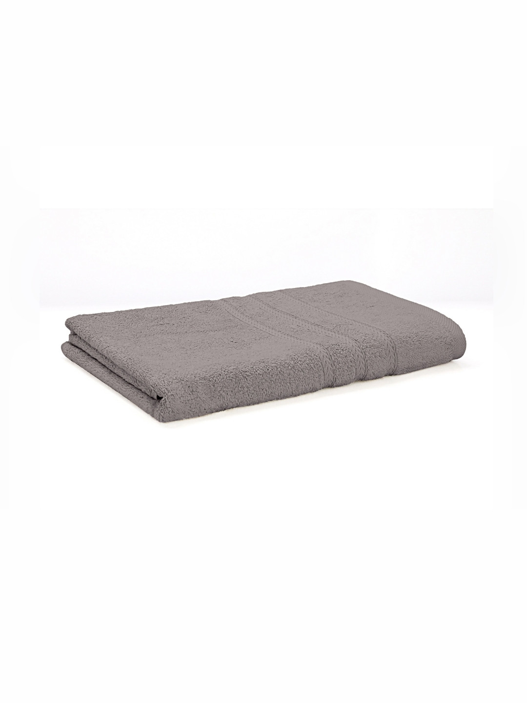 The Happy Pod 1 Piece Grey 530 GSM High Absorbent Bamboo Cotton Bath Towel