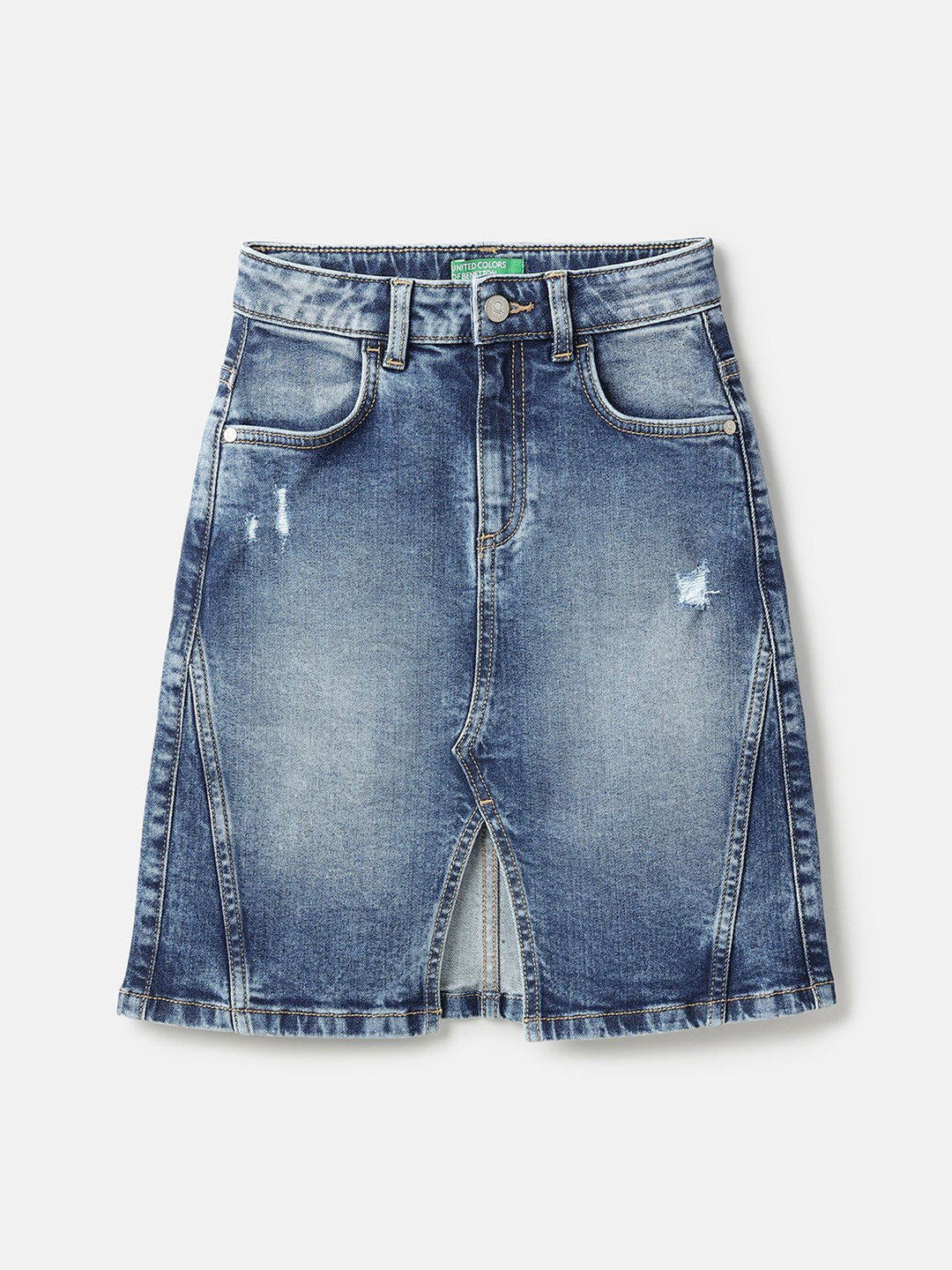 United Colors of Benetton Girls A-Line Straight Skirt