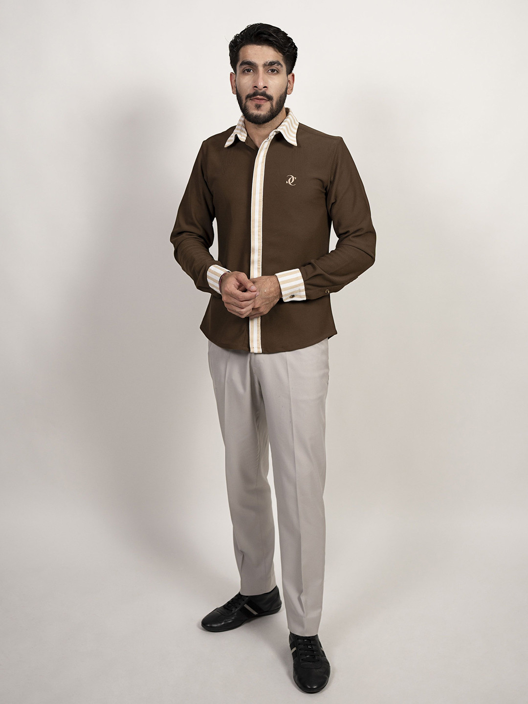 CABIN COMFY The Subtle Statement Panelling Shirt