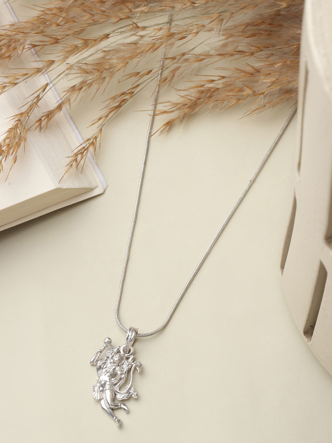 Metronaut 925 Sterling Silver Lord Hanuman Pendant