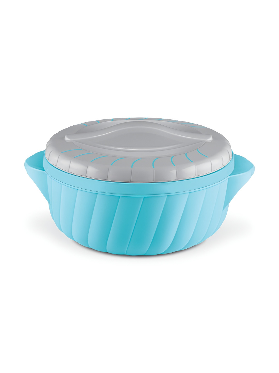 Milton Cyan Blue Flora 1500 Insulated Inner Steel Casserole 1.25 L