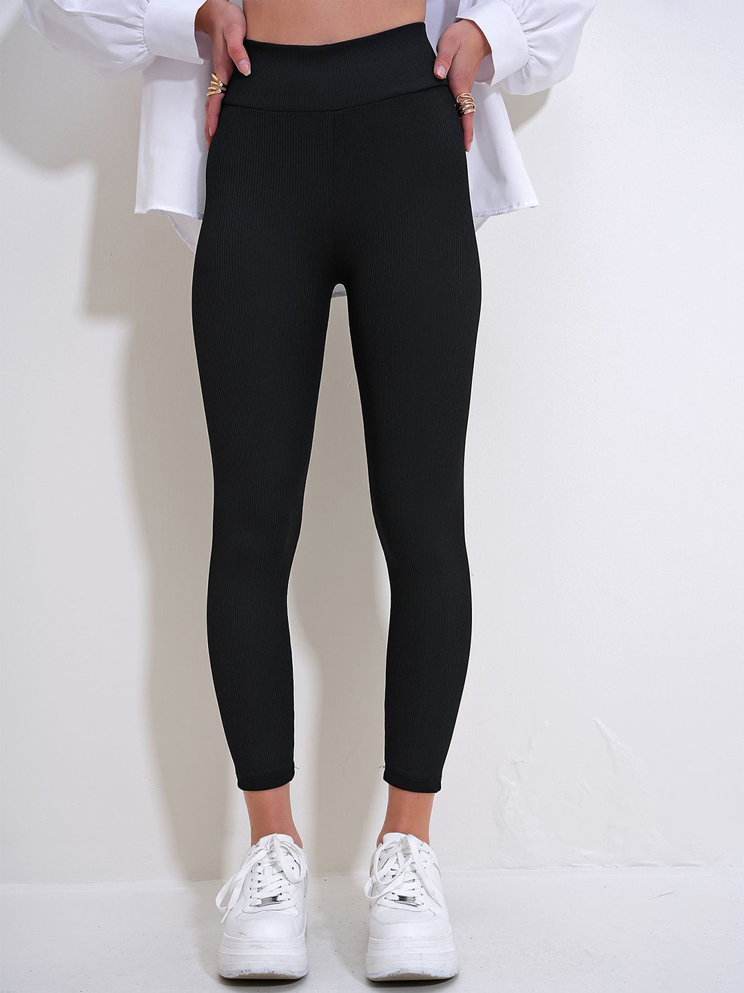 Trend Alacati stili High Rise Ankle Length Tights