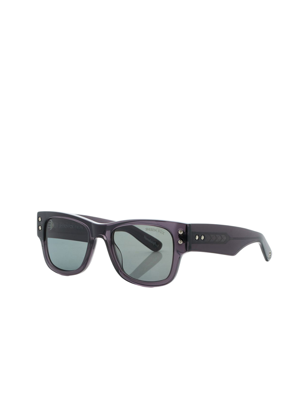 Shisen Fox Unisex Square Sunglasses with Polarised and UV Protected Lens SG246